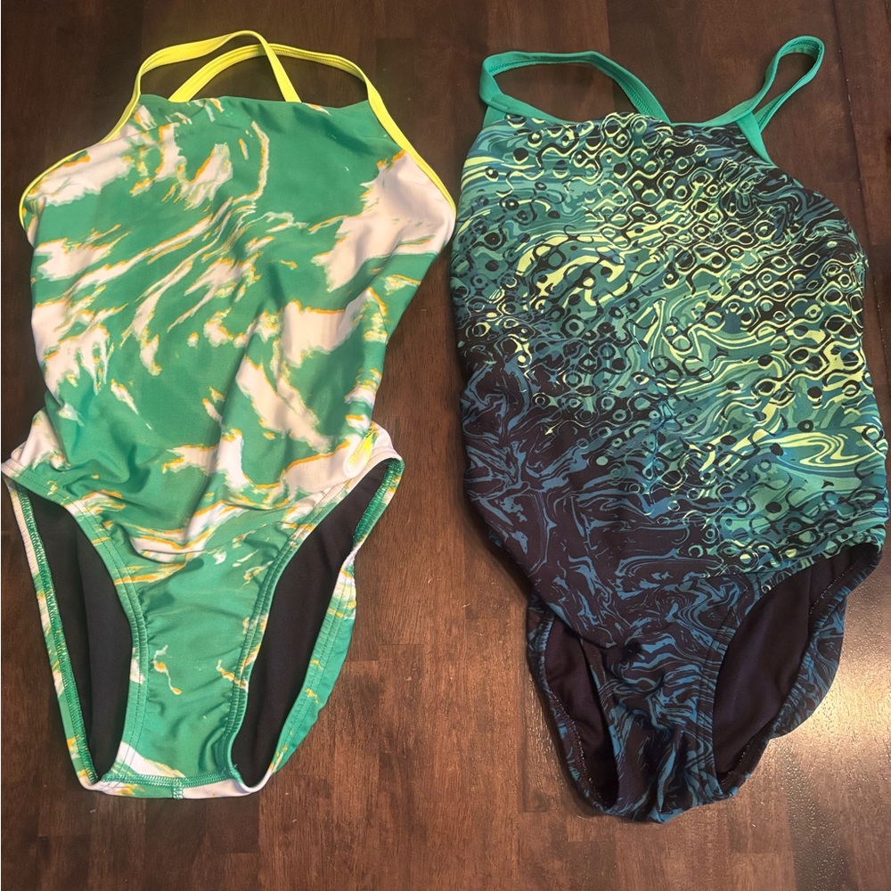TYR & Speedo One-Piece Swimsuits - Pair